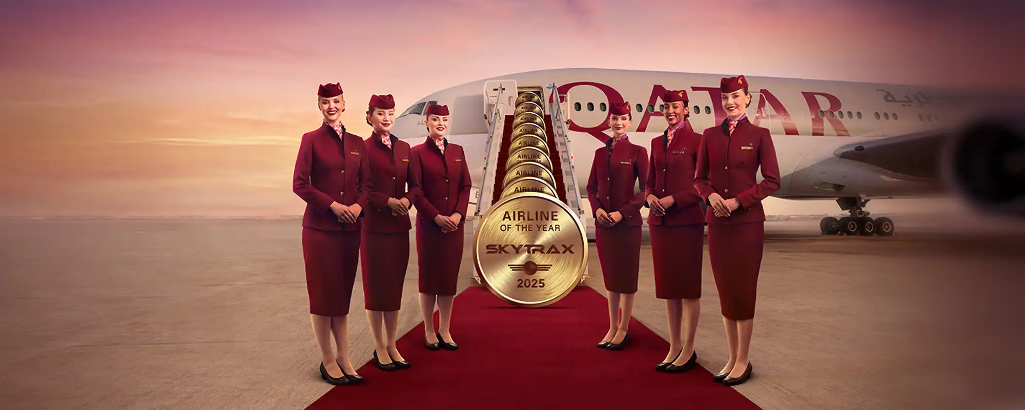 Qatar Airways élue meilleure compagnie aérienne du monde 2025 par Skytrax