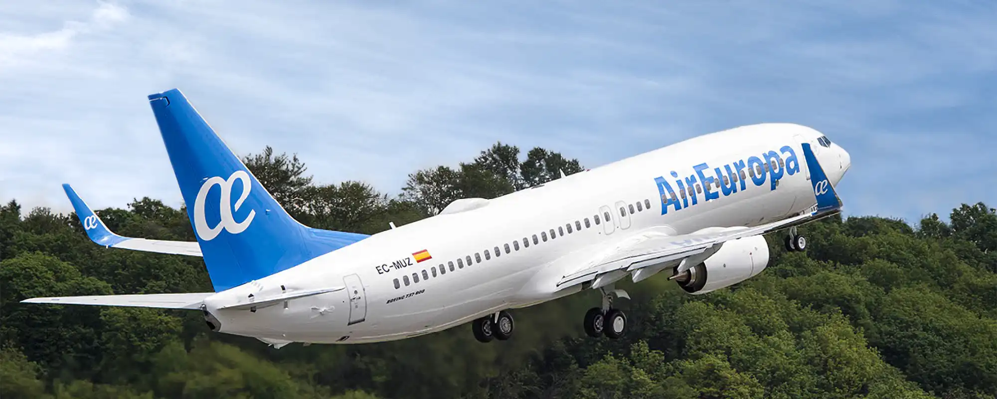 Air Europa Boeing 737 au décollage – nouvelle ligne Genève 2026
