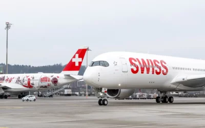 Swiss réceptionne son deuxième Airbus A350-900 à Zurich