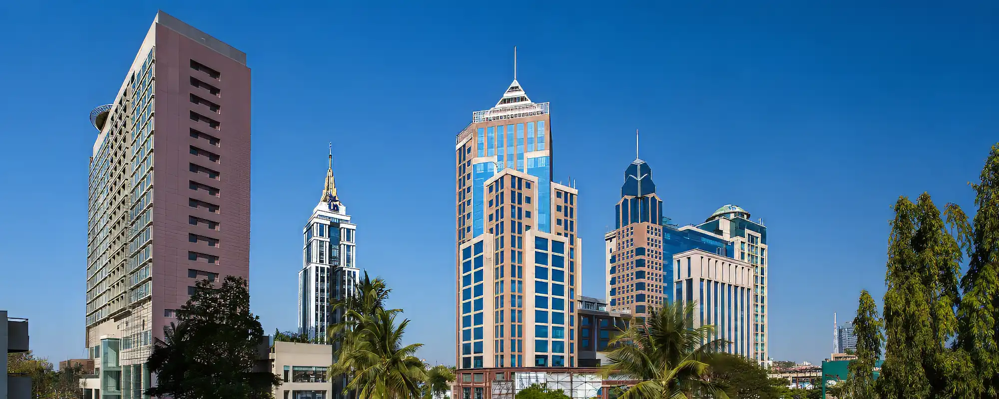 Swiss Bangalore Zurich Bengaluru, skyline moderne de Bengaluru en Inde